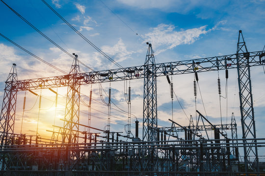 High-voltage substation for utility power due diligence